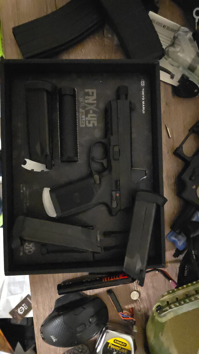 Afbeelding 1 van Tokyo Marui FNX-45 Tactical GBB - zwart