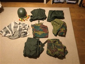 Afbeelding van Belgische leger kleding LOT