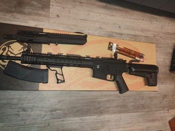 Imagen 2 de Complete Krytac AEG & GBB Set - Nauwelijks Gebruikt (Slechts 3 Skirms!)