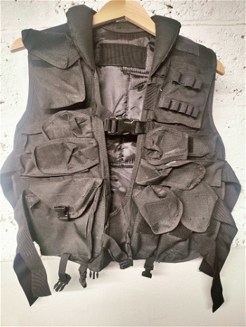 Afbeelding 3 van 2x Zwarte tactical vest