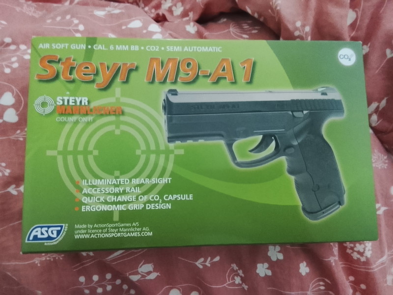 Image 1 for ASG Steyr M9A1 CO2 NBB 6mm