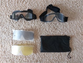 Image pour 2 beschermingsbrillen (hoge kwaliteit) + extra's