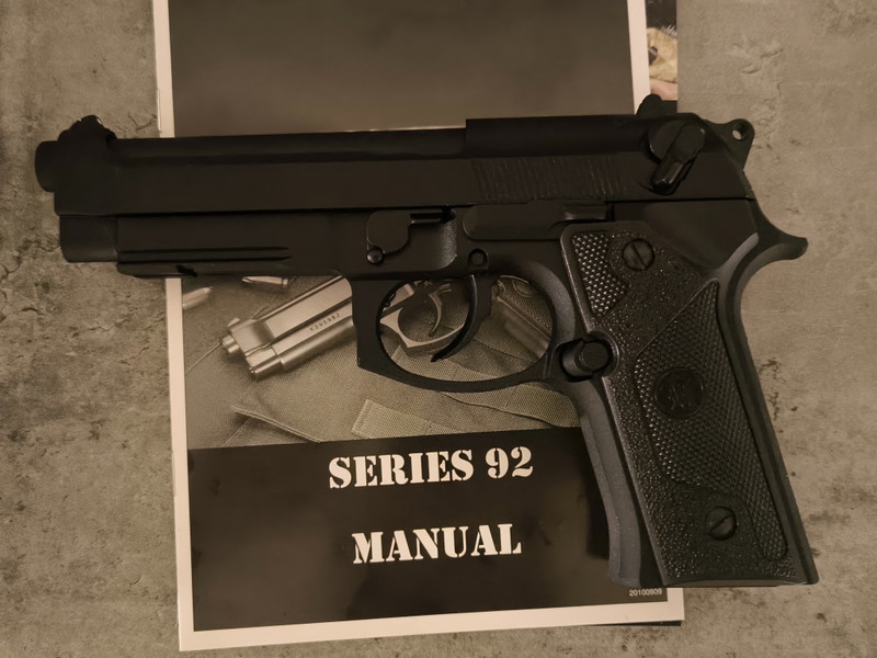 Bild 1 für KJW M9 FULL Metal Gas Series