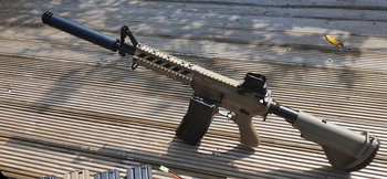 Afbeelding 4 van G&G HK Cm-16 m4/m16 AEG replica + electric mag