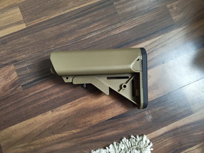 Image for E&C Sopmod M4 Nylon Crane Stock Schwarz und Tan