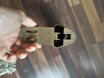 Bild 2 für E&C Sopmod M4 Nylon Crane Stock Schwarz und Tan