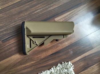 Bild 3 für E&C Sopmod M4 Nylon Crane Stock Schwarz und Tan