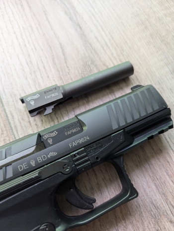 Afbeelding 3 van Walther PPQ M2 + SAT CNC Steel slide & Outer barrel kit