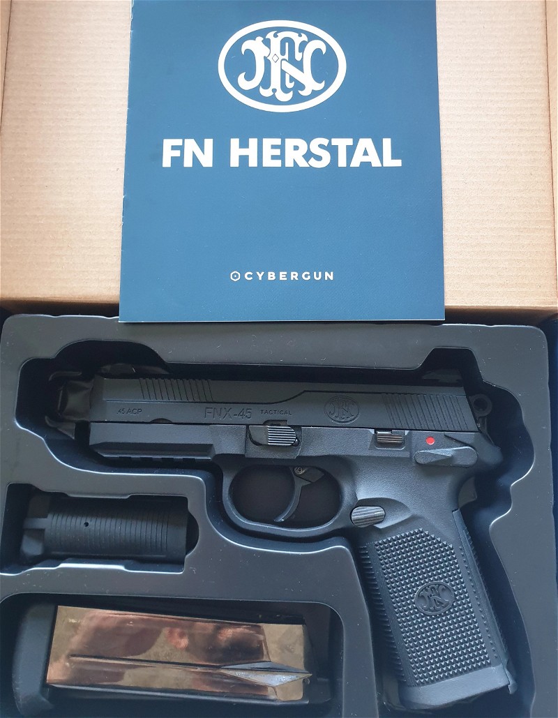 Image 1 pour FN HERSTALFNX-45 Tactical GBB (Black)       splinternieuw in de doos