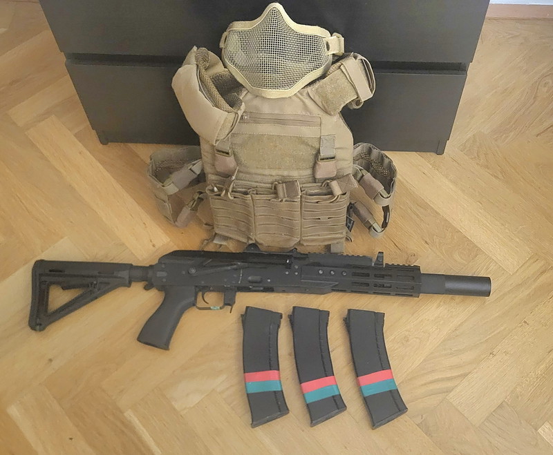 Imagen 1 de Cyma AK with raptor kit & plate carrier