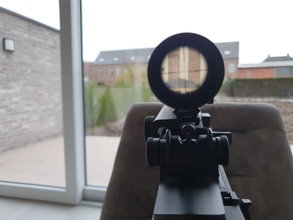 Afbeelding van M-14 met echte Mil-Dot Scope 3 X 9