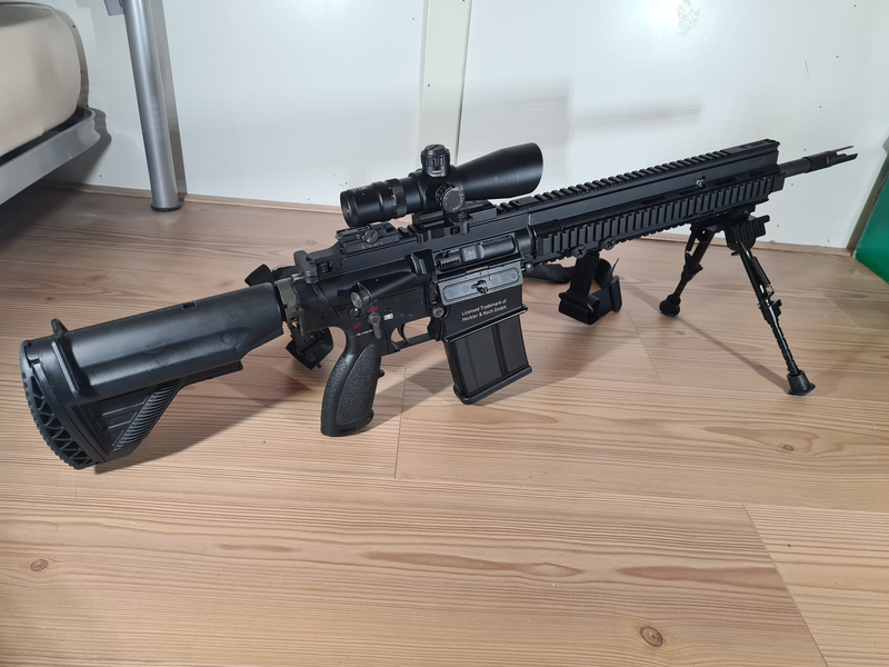 Afbeelding 1 van VFC HK 417 GBBR 16 Inch Recon