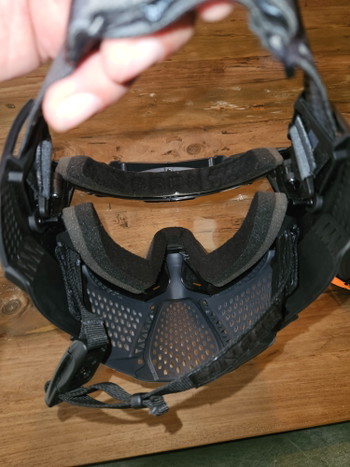Image 3 for Masker CRBN Goggle Zero SLD Grey  incl storm fan en case