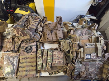 Afbeelding 5 van Groot lot airsoft accessoires tracers scopes silencers