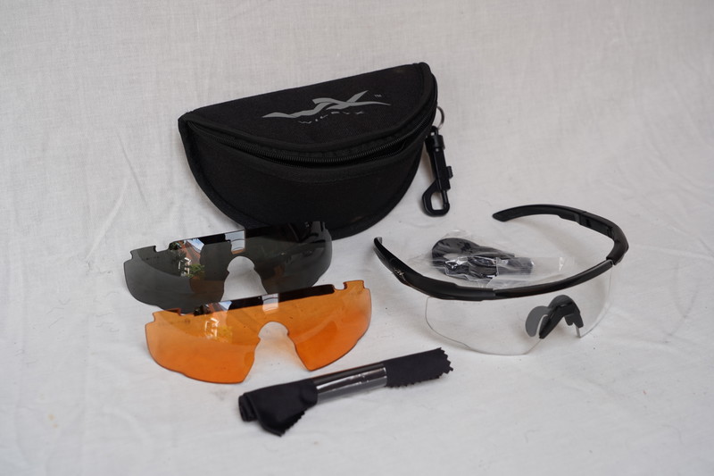 Image 1 for Wiley X Saber Advanced Zwart Compleet met 3 lenzen