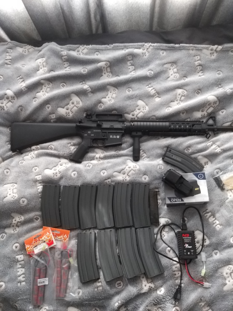 Bild 1 für Compleet en nieuwe specna arms M16a4! Met heel veel extra!