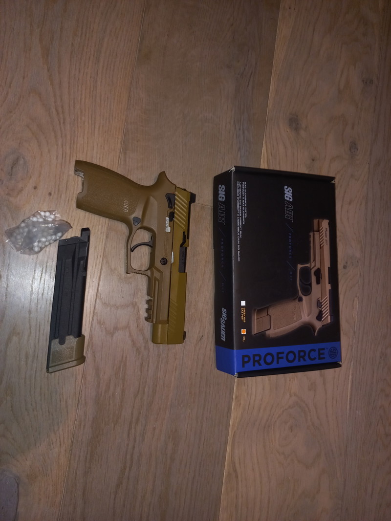 Imagen 1 de SIG AIR ProForce CO₂ Tan Compleet met doos