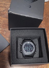 Image pour KHS Tactical Watches, Modell Inceptor Black Steel Digital mit NATO - Armband Schwarz