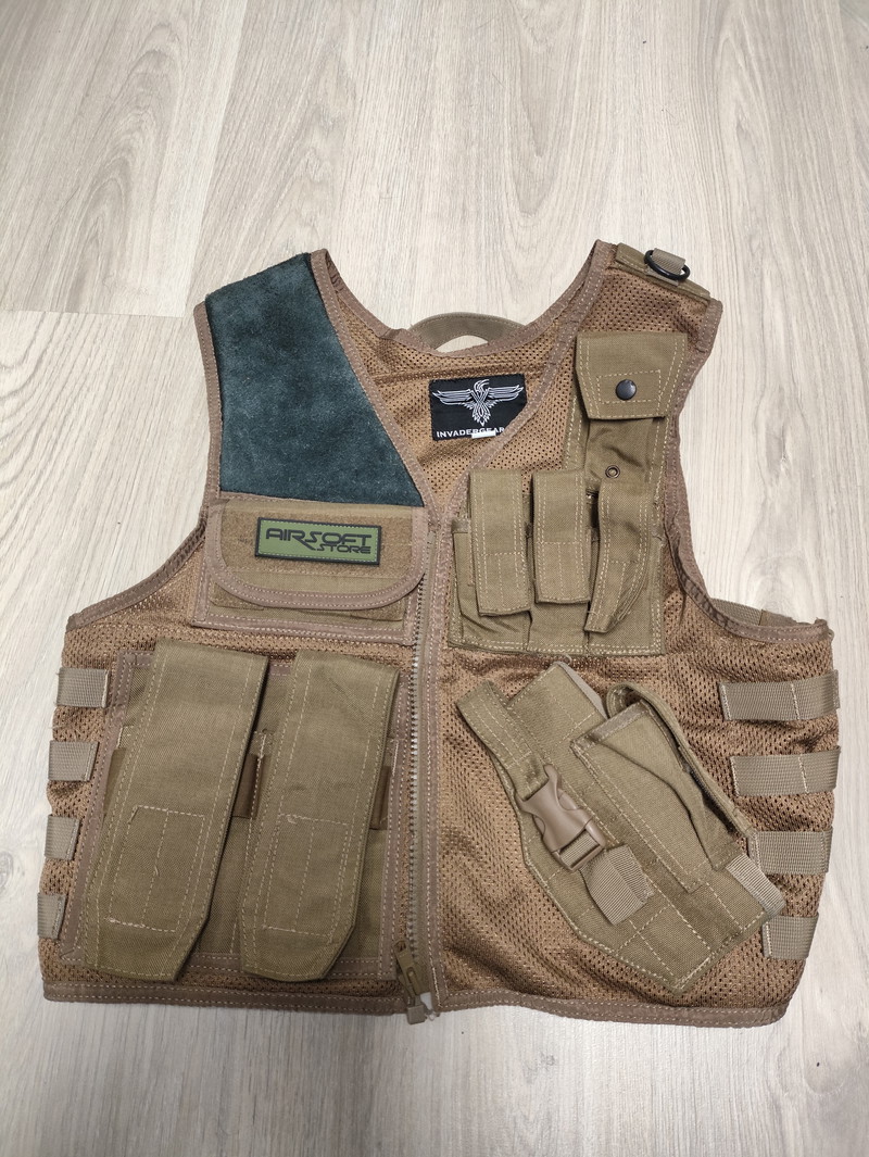 Afbeelding 1 van Invader Gear Tactical Vest met Molle