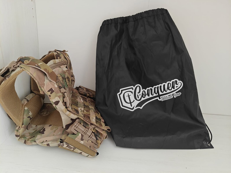 Afbeelding 1 van Conquer CQR G2 Vest, Camo MULTICAM