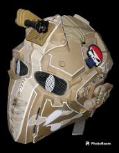 Image for Tactical Helmet incl light. En nieuw set