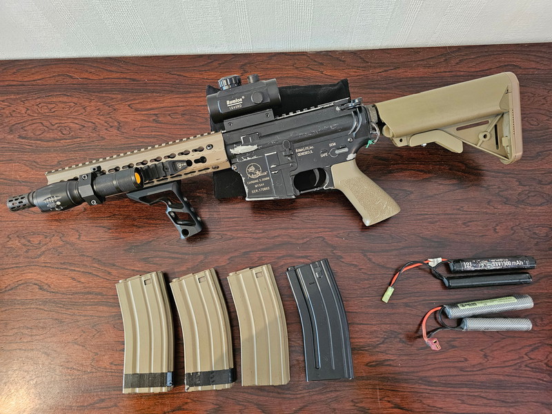Image 1 for Armalite M15A4 (M4) + Attachments mags en accu's