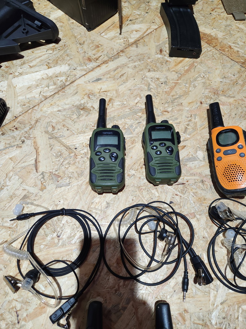 Afbeelding 1 van 2x Topcom twintalker 9500 en 2x twintalker 9100