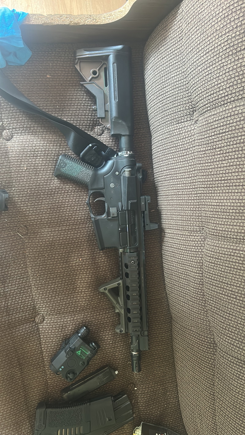 Image 1 pour Leuke m4 aeg en een sniper pistool gbb f mark