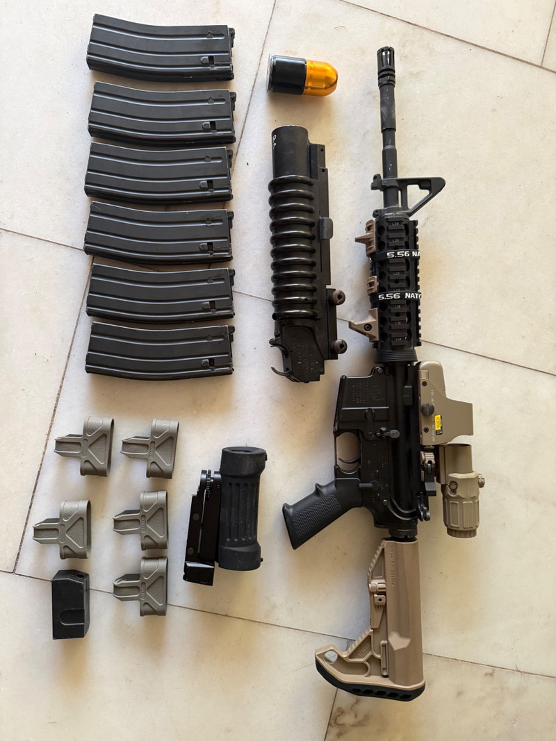 Bild 1 für Tokyo Marui MWS + grenadelauncher + 6 maggs