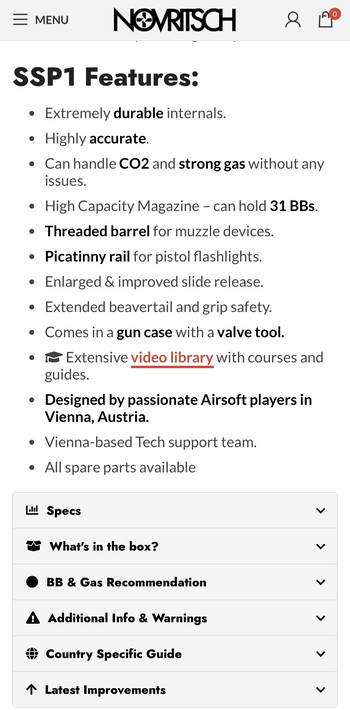 Afbeelding 4 van Wapen,NIEUW,Novritsch,handwapen