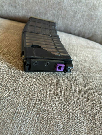 Bild 3 für Chargeur 35 billes .300BLK FDE GBBR MWS Lancer T8 SP System