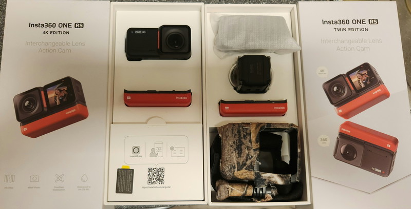 Afbeelding 1 van Insta 360 one rs + one rs twin