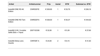 Afbeelding 6 van Insta 360 one rs + one rs twin