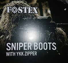 Image for Sniper boots "Fostex" with zipper / met rits