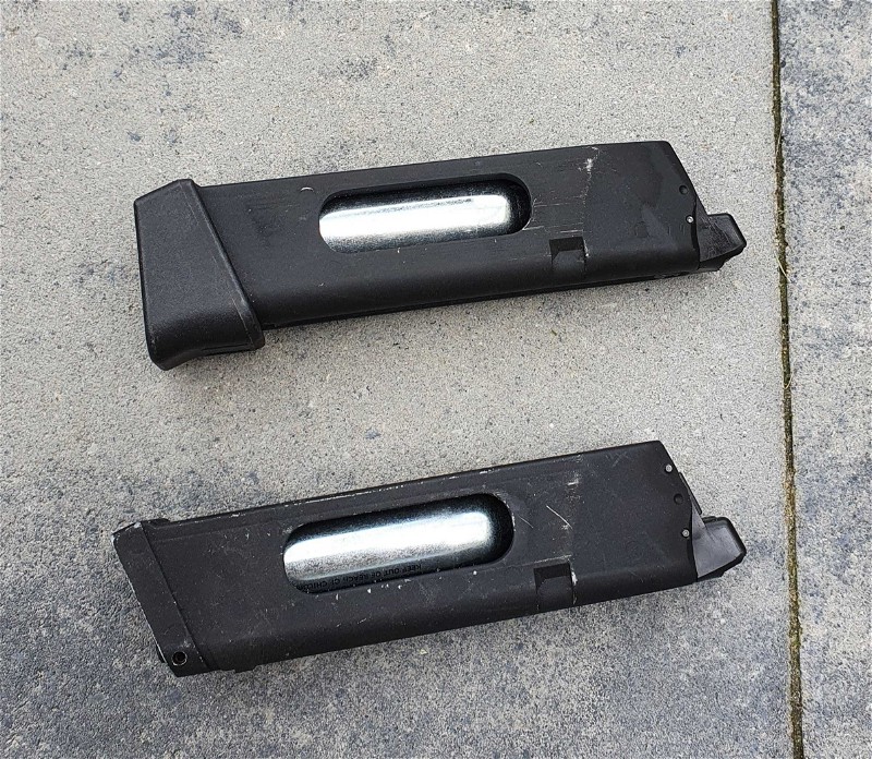 Image 1 for 2 c02 glock mags TM WE 17