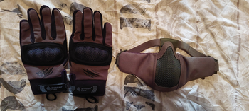 Image 2 pour Handschoenen, facemask, tactical belt