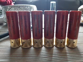 Afbeelding 3 van Shotgun SPAS 12 met 6 shells- burst shot.