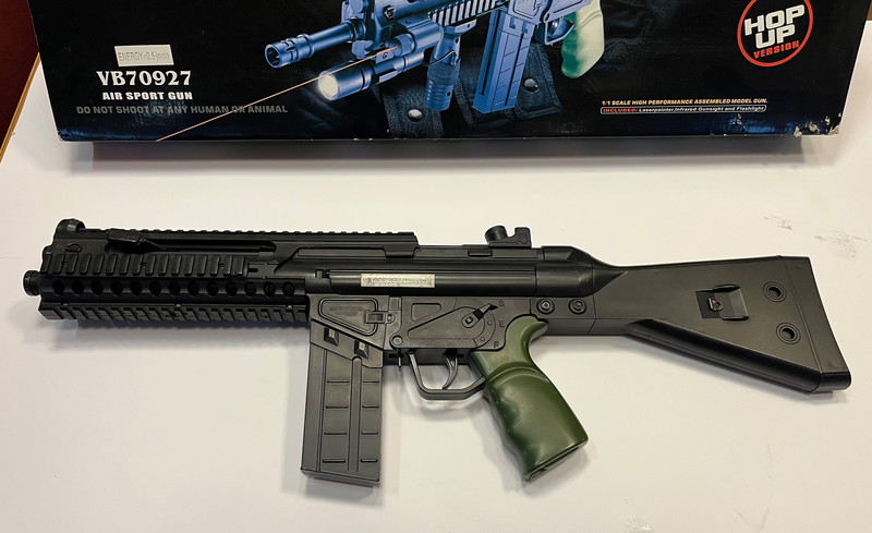 Image 1 pour Airsoft AEG VB70927 - unter 0,5 J - modernes taktisches Design - 6 mm BB - ab 14