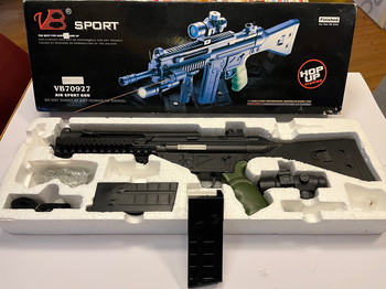 Image 3 pour Airsoft AEG VB70927 - unter 0,5 J - modernes taktisches Design - 6 mm BB - ab 14