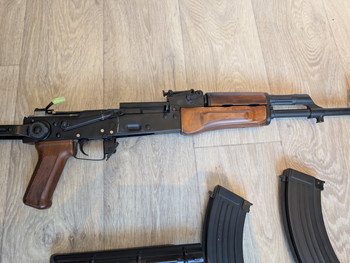 Imagen 5 de Real wood and steel AK | AEG | used | +underbarrel launcher