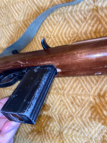 Image 4 for WWII Springfield  M1 Carbine CO2 Blowback | Real Wood | King Arms