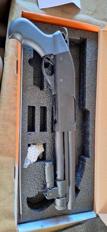 Afbeelding 3 van Golden eagle m870 shorty en armorer works hx 1101