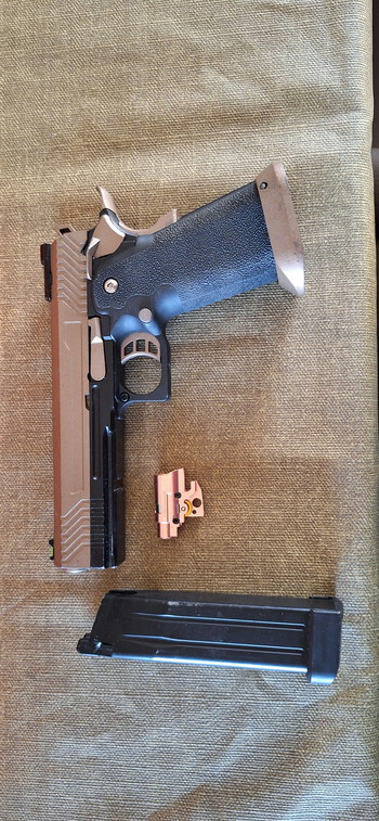 Afbeelding 4 van Golden eagle m870 shorty en armorer works hx 1101