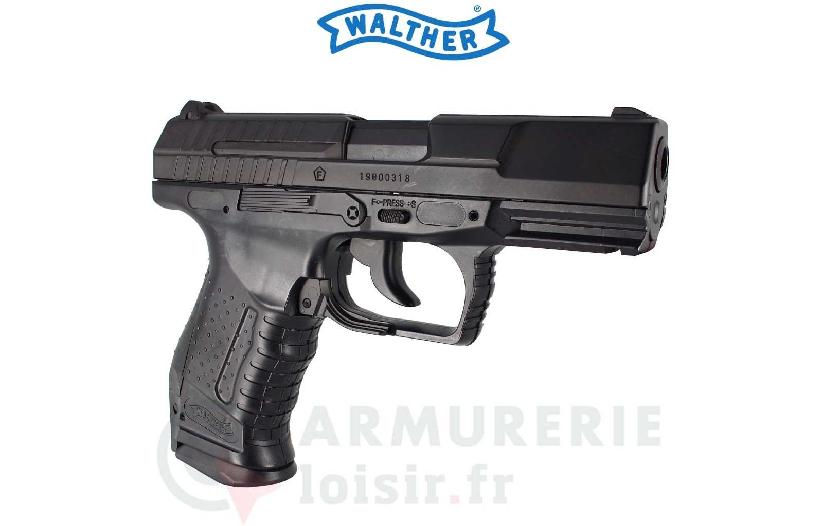 Pistolet Walther P99 DAO Co2 - BlowBack - Culasse Metal - 2 joules - Airsoft  Bazaar
