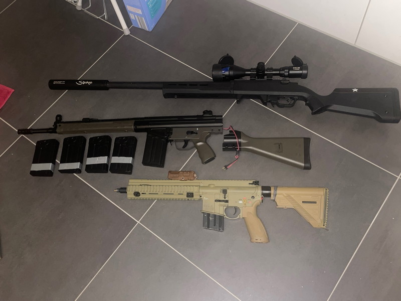 Image 1 for Full auto G3 , Amoeba Striker Sniper, HK416