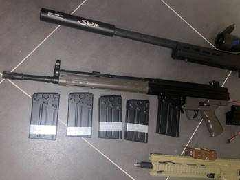 Afbeelding 2 van Full auto G3 , Amoeba Striker Sniper, HK416