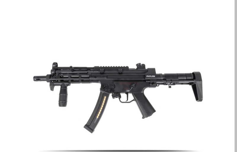 Afbeelding 1 van Phylax px5m met 7 magazijnen en een bleulink voor instellen mosfet.zo goed als nieuw.