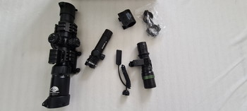 Image 2 for Fire Wolf 1.5-4x30 Scope + Flashlight + Laser