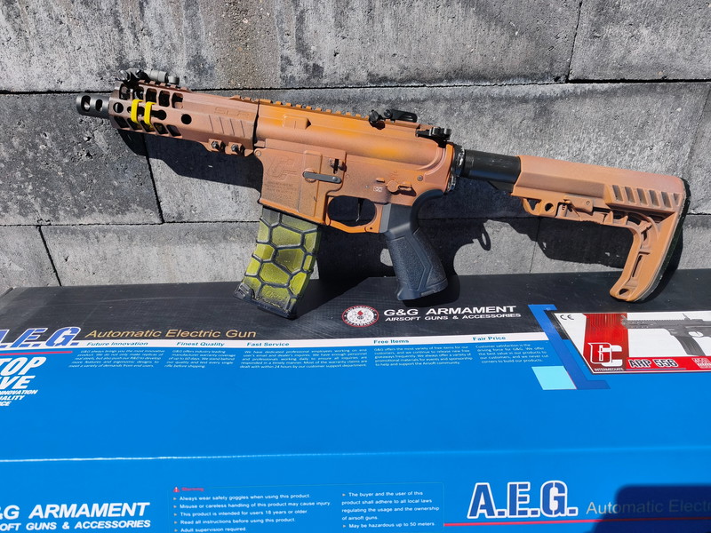 Afbeelding 1 van G&G firehawk met arp 5.56 gearbox.