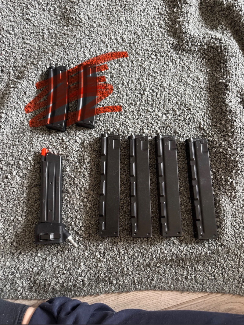 Imagen 1 de Hi capa hpa adapter(Airtac)naar mp5 magazijnen